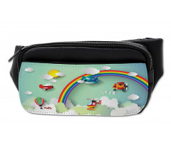 Rainbow Sunny Sky Baby Bumbag