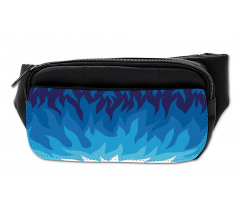 Abstract Gas Flame Fire Bumbag