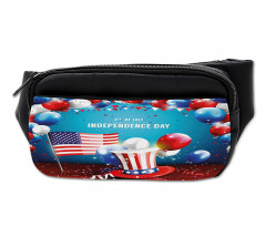 Uncle Sam Hat Flag Bumbag