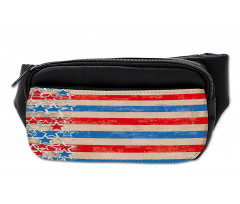 Patriotic Grunge Look Bumbag