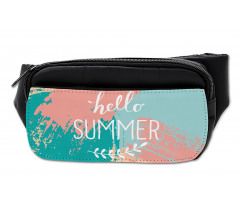 Hello Summer Lettering Bumbag