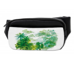 Watercolor Forest Image Bumbag