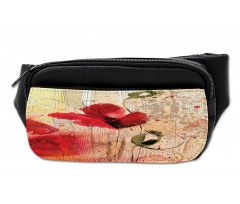 Retro Floral Design Bumbag