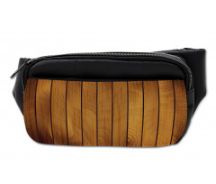 Wooden Plank Aged Timber Bumbag