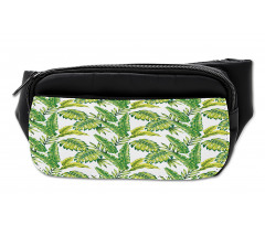 Bamboo Palms Foliage Bumbag