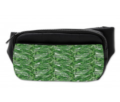 Tropic Plants Pattern Bumbag