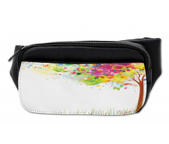 Color Bursting Tree of Life Bumbag