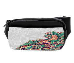 Floral Tribal Paisley Bumbag