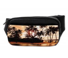 Ocean Sea Love Palms Bumbag