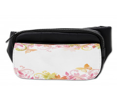 Floral Spring Wreath Bumbag