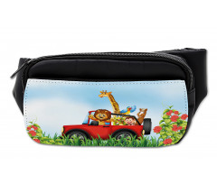 Cartoon Wildlife Animals Bumbag