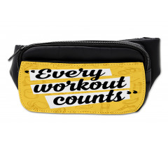 Every Workout Counts Bumbag