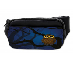 Owl on Tree Branch Bumbag