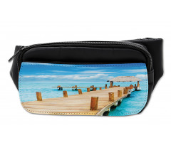 Tropic Seascape Wooden Jetty Bumbag