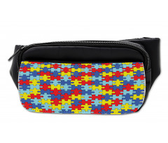 Colorful Puzzle Pieces Bumbag