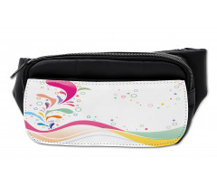 Vivid Bubbles Dots Bumbag