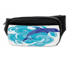 Waves Aqua Life Nature Bumbag