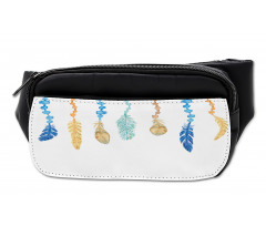 Colorful Bird Design Bumbag