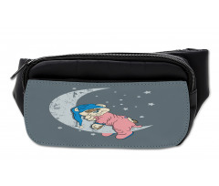 Baby Sleeping on the Moon Bumbag