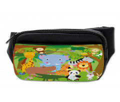 Funny Wildlife Mammals Bumbag