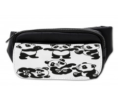 Playful Panda Bear Zoo Bumbag