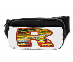 R Aztec Tribal Bumbag