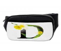 D Silhouette Daffodils Bumbag