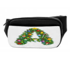 Winter Festivity Font Bumbag