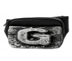 Capital Gothic Effect Bumbag