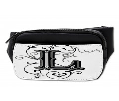 Ornate Capital L Art Bumbag