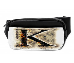 Smoked Letter K ABC Bumbag