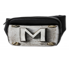 Steel Typeset Grunge Bumbag