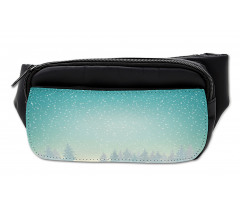 Spruce Forest Snow Woods Bumbag