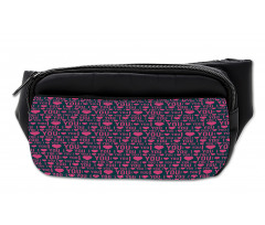 Romance Pattern Heart Bumbag