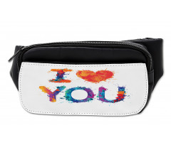 Watercolor Phrase Bumbag