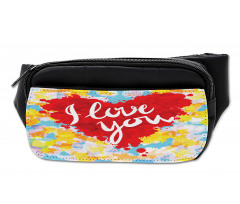 Brushstroke Message Bumbag