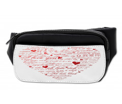 Love Words Universal Bumbag