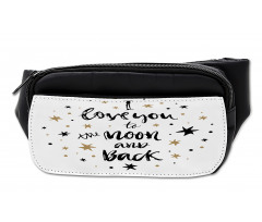 Words Stars Modern Bumbag