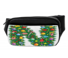 Capital N Pine Leaves Bumbag