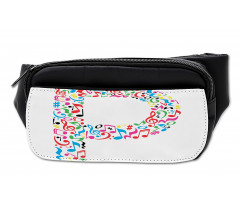 Music Notes Uppercase Bumbag