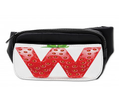 Capital W Strawberry Bumbag