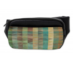 Triangles Mosaic Retro Bumbag