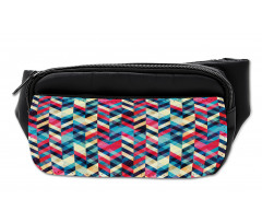 Hipster Zigzag Chevron Bumbag