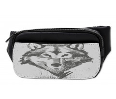 Detailed Sketch Canine Bumbag