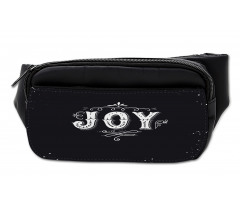 Retro Style Ornate Words Bumbag