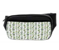 Latino Foliage Pattern Bumbag