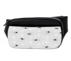 Black Insect Network Bumbag