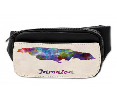 Abstract Country Map Bumbag