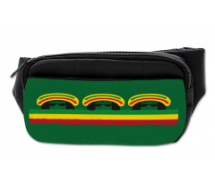 Reggae Themed Hat Bumbag