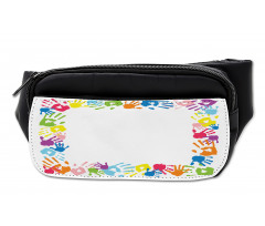 Colorful Handprints Bumbag